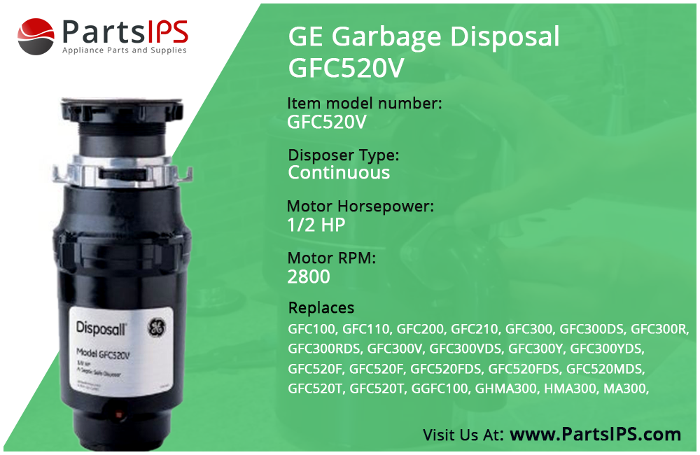 GE Garbage Disposal GFC520V